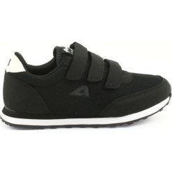Czarne Buty sportowe black American Club WT25. Czarne buty sportowe damskie American CLUB, bez wzorów, z gumy, sportowe, trekkingowe. W wyprzedaży za 109,00 zł.