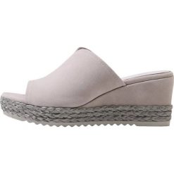 Klapki damskie: Be Natural WIDE FIT Klapki light grey