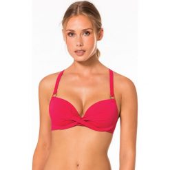Dorina - Biustonosz kąpielowy Fiji. Różowe stroje kąpielowe damskie Dorina, m, bez wzorów, z elastanu. W wyprzedaży za 59,90 zł.