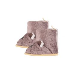 Buciki niemowlęce: pink or blue Buciki zimowe kolor naturalny