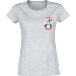 Disney Villains Wicked Koszulka damska odcienie szarego. Szare t-shirty damskie marki Disney Villains, s, z nadrukiem, z okrągłym kołnierzem. Za 54,90 zł.