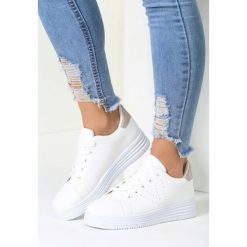 Biało-Złote Buty Sportowe Something Stupid. Brązowe buty sportowe damskie marki vices. Za 69,99 zł.