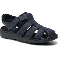 Sandały LASOCKI FOR MEN - MI08-C498-504-01 Cobalt Blue. Niebieskie klapki męskie Lasocki For Men, ze skóry, bez zapięcia. Za 139,99 zł.