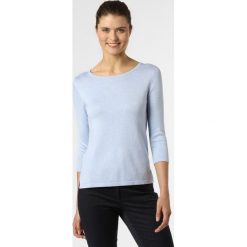 Marie Lund - Sweter damski, niebieski. Niebieskie swetry damskie Marie Lund, m, bez wzorów, z wiskozy, bez rękawów, bez kaptura. Za 229,95 zł.