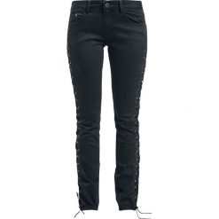Rock Rebel by EMP Skarlett Jeansy damskie czarny. Czarne jeansy damskie marki Rock Rebel by EMP. Za 199,90 zł.