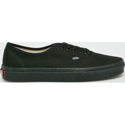 Vans - Tenisówki. Czarne trampki męskie marki Vans, z gumy, na sznurówki. Za 259,90 zł.