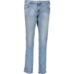 Dżinsy "Katewin" - Slim fit - w kolorze błękitnym. Niebieskie jeansy damskie Denim Special, l, w paski. W wyprzedaży za 231,95 zł.