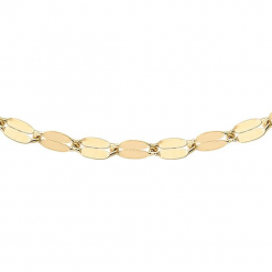 Złoty naszyjnik - (D)41 cm. Żółte naszyjniki damskie marki Golden Moments, złote. W wyprzedaży za 159,95 zł.