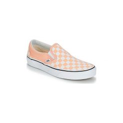 Tenisówki Vans Classic Slip-On. Różowe tenisówki damskie Vans, bez wzorów, bez zapięcia. Za 247,20 zł.
