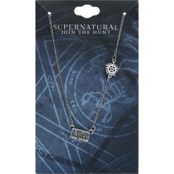 Supernatural Idjits Naszyjnik srebrny. Szare naszyjniki damskie Supernatural, srebrne. Za 42,90 zł.