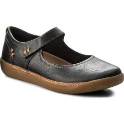 Półbuty damskie: Półbuty CLARKS - Un Haven Strap 261321924 Black Leather