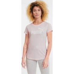 Puma Amplified Koszulka Różowy. Różowe koszulki damskie Puma, xs, z nadrukiem, z bawełny, bez kołnierzyka, z krótkim rękawem. Za 102,95 zł.