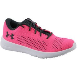 Under Armour Under Armour W Rapid 1297452-600 38 Czarne. Czarne buty sportowe damskie marki Under Armour, bez wzorów, z syntetyku, sportowe, do biegania. W wyprzedaży za 259,99 zł.