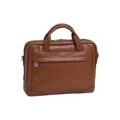 Torba MCKLEIN Bridgeport 17 cali Brążowy. Pomarańczowe torby na laptopa Mcklein, w paski, biznesowe. Za 826,99 zł.