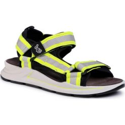Sandały PRIMIGI - 5394211 D Nero. Zielone sandały chłopięce Primigi, ze skóry, bez zapięcia. Za 249,00 zł.