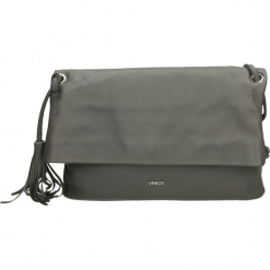 Torba - 175-006G-O SG. Szare torebki klasyczne damskie Venezia, ze skóry. Za 339,00 zł.