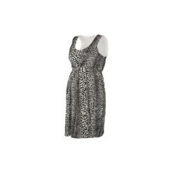 Mama Licious Sukienka dla kobiet w ciąży HIT DOT snow white/black - Gr.XL. Czarne sukienki damskie Mama Licious, xl, bez wzorów, z poliesteru, bez kołnierzyka, moda ciążowa, bez rękawów. Za 115,00 zł.