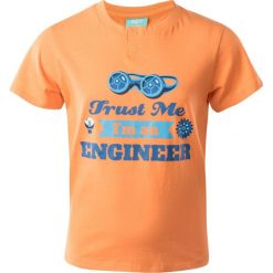Koszulka chłopięca Engineer KDB pomarańczowy r. 116. Pomarańczowe t-shirty chłopięce marki BEJO, bez wzorów, bez rękawów. Za 28,75 zł.