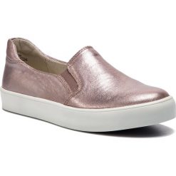 Tenisówki CAPRICE - 9-24652-22 Soft Pink Met. 596. Różowe półbuty damskie marki Caprice, bez wzorów, ze skóry, bez zapięcia. Za 269,90 zł.