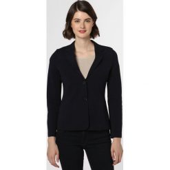 Marc O'Polo - Blezer damski, niebieski. Niebieskie bolerka i narzutki damskie Marc O'Polo, bez wzorów, z dresówki, bez rękawów. Za 399,95 zł.
