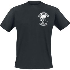 The Punisher Brooklyn MC T-Shirt czarny. Czarne t-shirty męskie marki The Punisher, xl, z nadrukiem, z okrągłym kołnierzem. Za 99,90 zł.