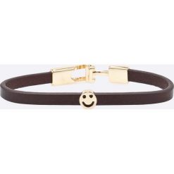 Answear - Bransoletka Stripes Vibes. Pomarańczowe bransoletki damskie z cyrkoniami marki ANSWEAR. W wyprzedaży za 24,90 zł.