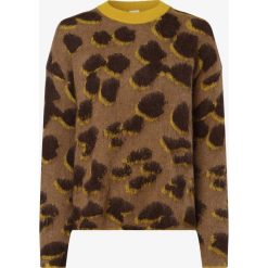 BOSS Casual - Sweter damski z dodatkiem alpaki – Indianis, beżowy. Brązowe swetry damskie BOSS Casual, s, bez wzorów, z dzianiny, casualowe, bez rękawów, bez kaptura. Za 849,95 zł.