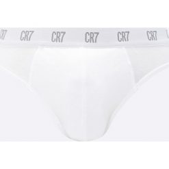 CR7 Cristiano Ronaldo - Slipy (3-pack). Białe slipy męskie s, z elastanu. Za 99,90 zł.