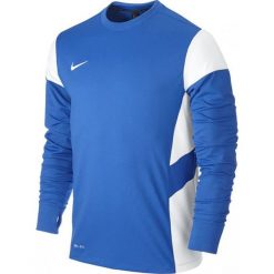 Bluzy męskie: Nike Bluza męska LS Academy 14 Midlayer niebiesko-biała r. XL (588471 463)