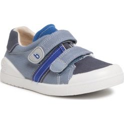 Sneakersy BIOMECANICS - 202226 S A-Azul/ Marino/Y Vaquero. Niebieskie trampki chłopięce Biomecanics, bez wzorów, z tworzywa sztucznego, na rzepy. Za 169,00 zł.