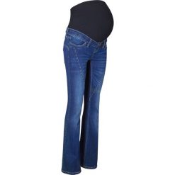 Dżinsy ciążowe "multi-stretch" BOOTCUT bonprix niebieski. Niebieskie jeansy damskie bonprix. Za 109,99 zł.