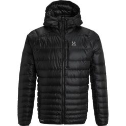 Kurtki sportowe męskie: Haglöfs ESSENS III HOOD Kurtka puchowa true black/magnetite