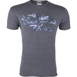 T-Shirt Pepe Jeans Robinia Grey. Szare t-shirty męskie Pepe Jeans, m, bez wzorów, z jeansu, klasyczne, z klasycznym kołnierzykiem. Za 69,00 zł.
