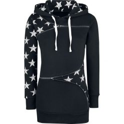 Bluzy rozpinane damskie: RED by EMP Zip Zip Bluza z kapturem damska czarny