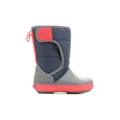 Kalosze Dziecko Crocs LODGEPOINT SNOW 204660-4HE. Białe kalosze chłopięce Crocs. W wyprzedaży za 195,23 zł.