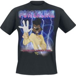 T-shirty męskie z nadrukiem: Goofie – Der Film Powerline Tour 95 T-Shirt czarny
