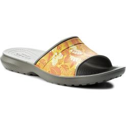 Klapki męskie: Klapki CROCS – Classic Tropics Slide 204382 Smoke