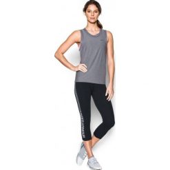 Under Armour Spodnie Fav Capri - Gra Blk White M. Białe bryczesy damskie Under Armour, s, na fitness i siłownię. W wyprzedaży za 139,00 zł.