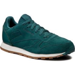 Buciki niemowlęce: Reebok Buty dziecięce CL Leather SG zielone r. 38 (CM9079)
