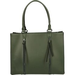 Torba - 4-44-M RU VER. Szare torebki klasyczne damskie Venezia, ze skóry. Za 299,00 zł.