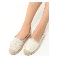 Espadryle damskie: Beżowe Espadryle Hometown