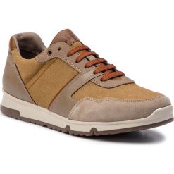 Sneakersy GEOX - U Wilmer A U923XA 013AF C5004 Sand. Pomarańczowe sneakersy męskie Geox, na co dzień, bez wzorów, z zamszu, klasyczne, bez zapięcia. W wyprzedaży za 209,00 zł.