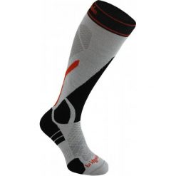 Skarpetki damskie: Bridgedale Skarpety Narciarskie Vertige Light Women’s Silver/Black S (35-37)