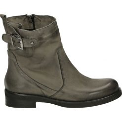 Botki - 2551 NAB GRIG. Czarne botki damskie skórzane marki Venezia, na obcasie. Za 399,00 zł.