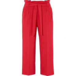 Freequent Spodnie do kostki Lidy czerwony female czerwony S (38). Czerwone spodnie damskie Freequent, s, bez wzorów, eleganckie, z podwyższonym stanem. Za 189,00 zł.