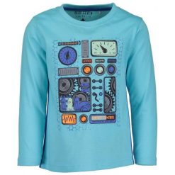Blue Seven Koszulka Chłopięca Z Obrazkiem 122 Jasnoniebieski. Niebieskie t-shirty chłopięce z nadrukiem Blue Seven, z bawełny. Za 49,00 zł.