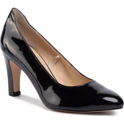 Półbuty CAPRICE - 9-22401-23 Black Patent 018. Czarne półbuty damskie Caprice, z materiału, eleganckie. W wyprzedaży za 199,00 zł.