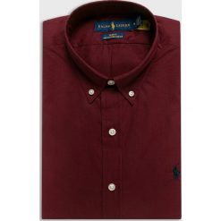 Polo Ralph Lauren - Koszula bawełniana. Brązowe koszule męskie Polo Ralph Lauren, s, bez wzorów, z bawełny, casualowe, polo, z długim rękawem. Za 429,90 zł.