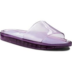 Klapki MELISSA - Beach Slide Ad 31754 Purple 06296. Fioletowe klapki damskie Melissa, bez wzorów, z tworzywa sztucznego, bez obcasa. W wyprzedaży za 169,00 zł.