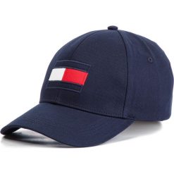 Czapka z daszkiem TOMMY HILFIGER - Big Flag Cap AM0AM04508 413. Niebieskie czapki męskie TOMMY HILFIGER, bez wzorów, z bawełny. Za 179,00 zł.